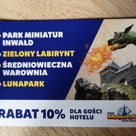 Zajazd Zlota Rybka Andrychów Exteriör bild